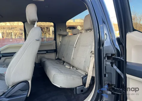 2018 Ford F150 Super Cab из США, поврежденный, VIN 1FTEX1CB0JKF17440